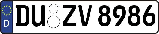DU-ZV8986