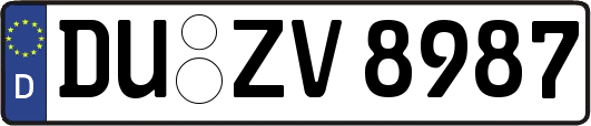 DU-ZV8987