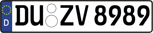DU-ZV8989