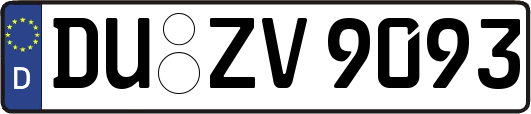 DU-ZV9093