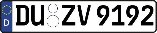 DU-ZV9192