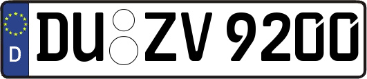 DU-ZV9200