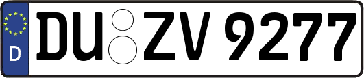 DU-ZV9277