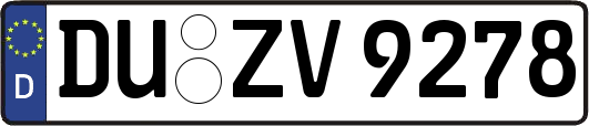 DU-ZV9278