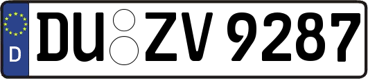 DU-ZV9287