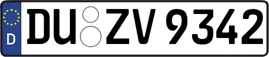 DU-ZV9342