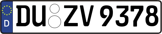 DU-ZV9378