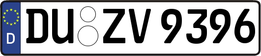 DU-ZV9396
