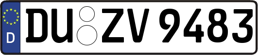 DU-ZV9483