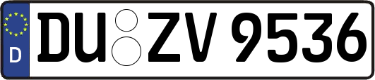 DU-ZV9536