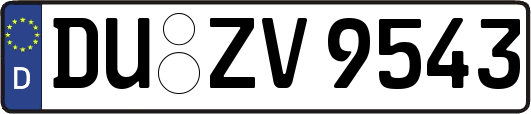 DU-ZV9543