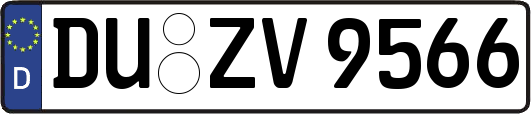 DU-ZV9566
