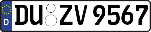 DU-ZV9567
