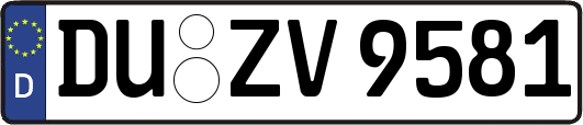 DU-ZV9581