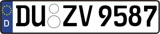 DU-ZV9587