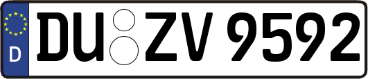 DU-ZV9592