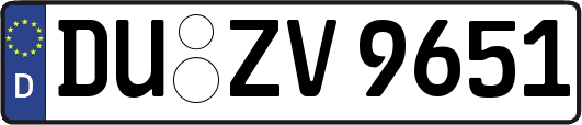 DU-ZV9651