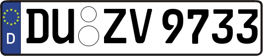 DU-ZV9733