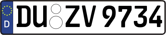 DU-ZV9734