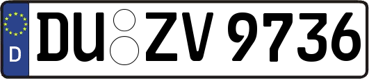 DU-ZV9736