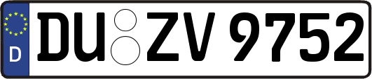 DU-ZV9752