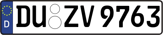 DU-ZV9763