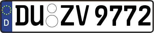 DU-ZV9772