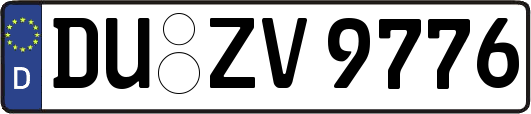 DU-ZV9776