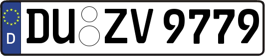 DU-ZV9779