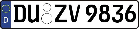 DU-ZV9836