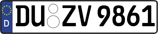 DU-ZV9861