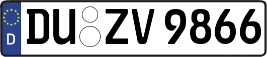 DU-ZV9866