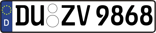DU-ZV9868