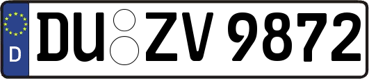 DU-ZV9872