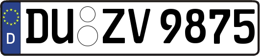 DU-ZV9875