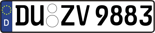 DU-ZV9883
