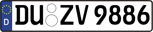 DU-ZV9886