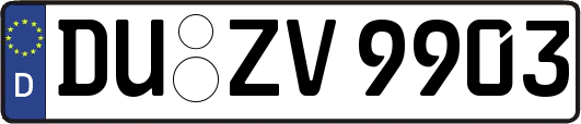 DU-ZV9903