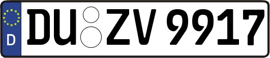 DU-ZV9917