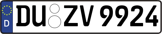DU-ZV9924
