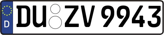 DU-ZV9943