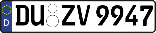 DU-ZV9947