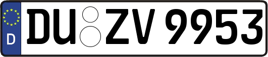 DU-ZV9953