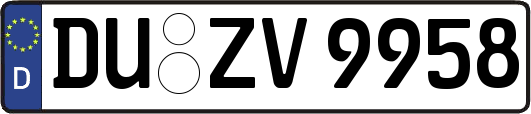 DU-ZV9958