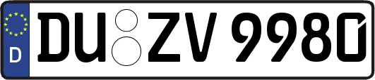 DU-ZV9980