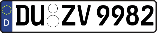 DU-ZV9982