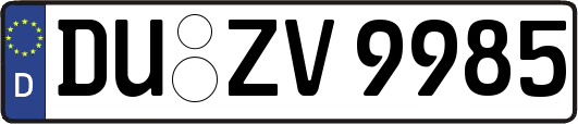DU-ZV9985