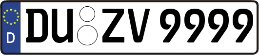 DU-ZV9999
