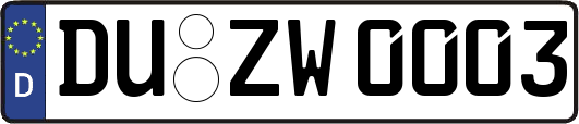 DU-ZW0003