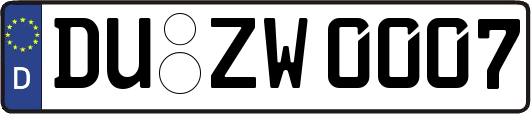 DU-ZW0007